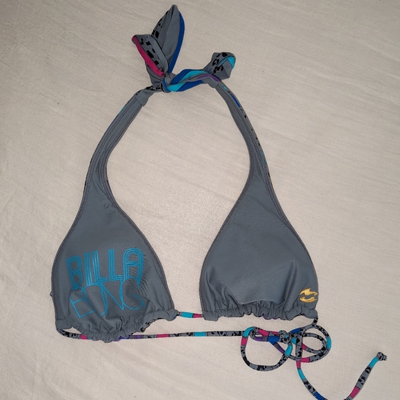 Billabong Reversible Swimsuit Top - Picture 2 of 4